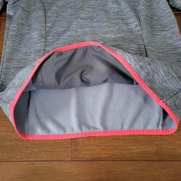 Columbia women's fleece lined mid-weight long sleeve hoodie blue spacedye size S - Picture 6 of 10